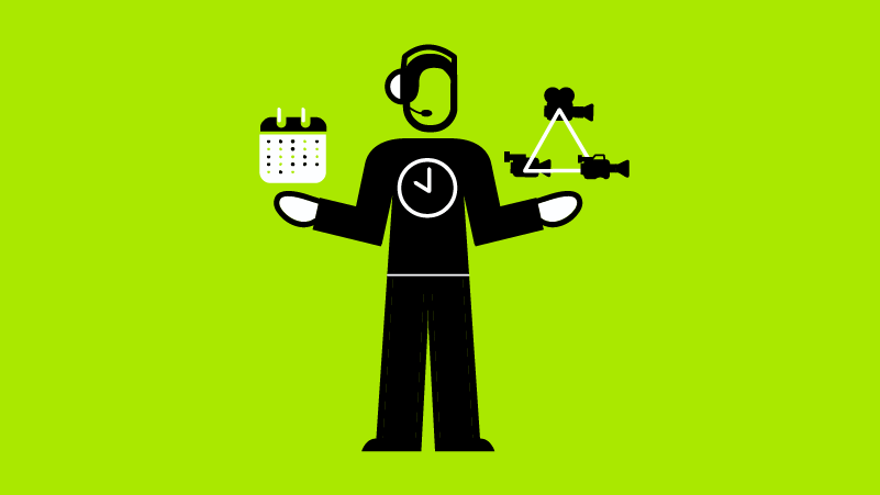 Second assistant director Michael Queen