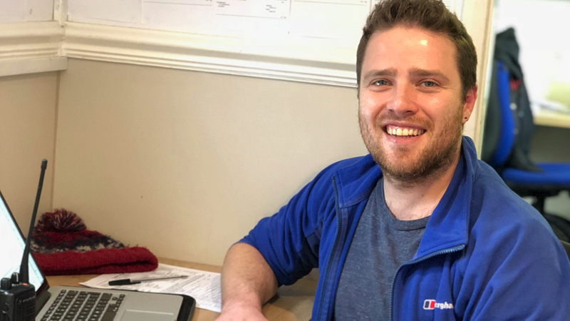 Line producer Adam Knopf