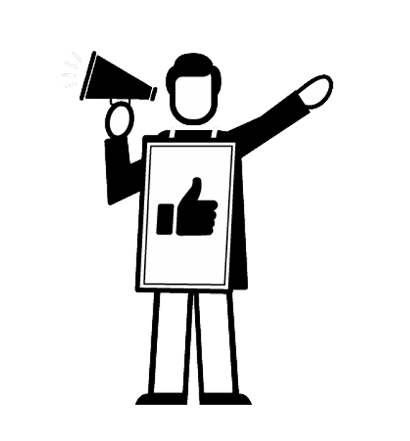 Marketing assistant illustration