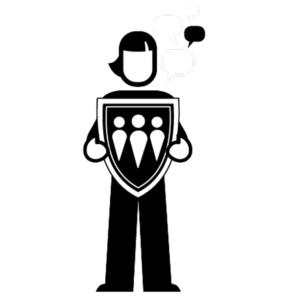 Community manager illustration