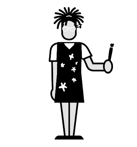 Art department assistant illustration