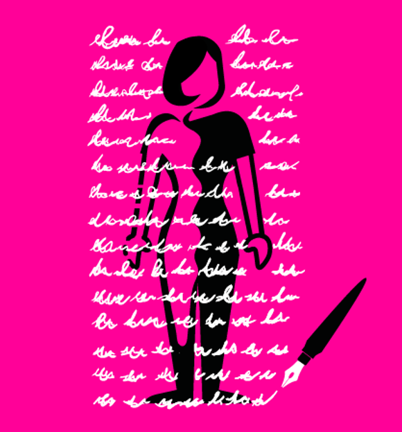 Writer (creative industries) illustration