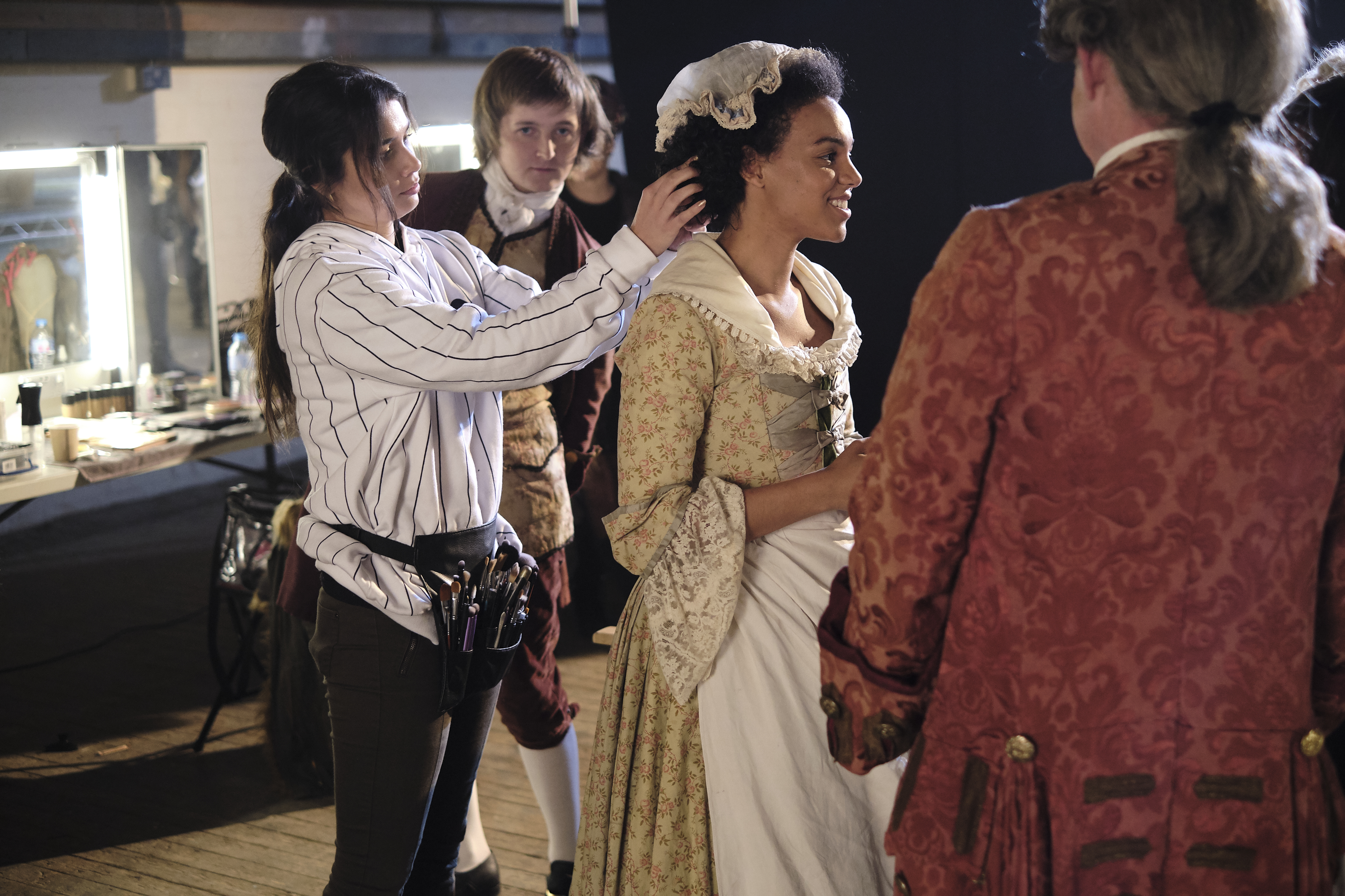 Hair and make-up trainee skills