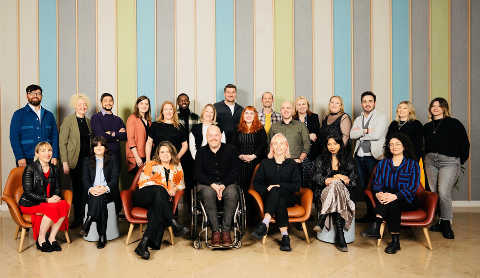 Group shot of the high-end TV Leaders of Tomorrow cohort three