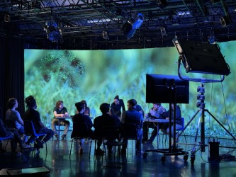 A hi-tech film production studio